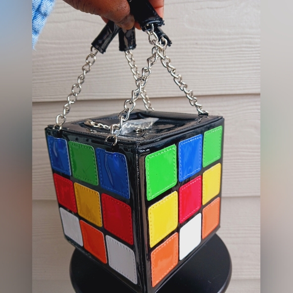 Rubix cube Novelty bag - Picture 2 of 7